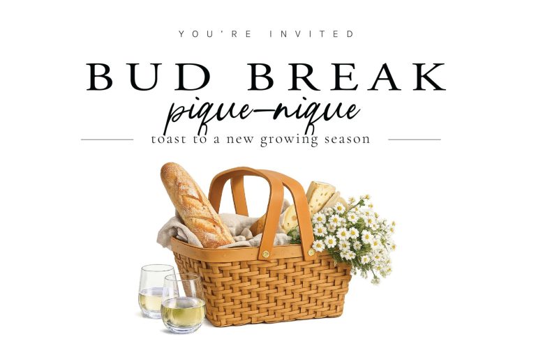 You're invited to: BUD BREAK pique-nique: toast to a new growing season