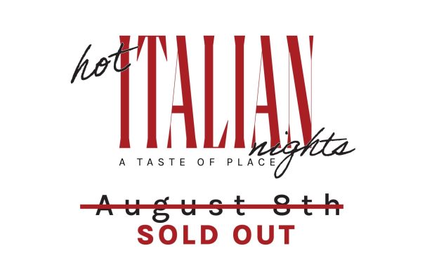 Hot Italian Nights - August 8th - SOLD OUT