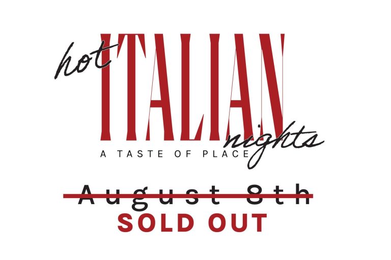 Hot Italian Nights - August 8th - SOLD OUT