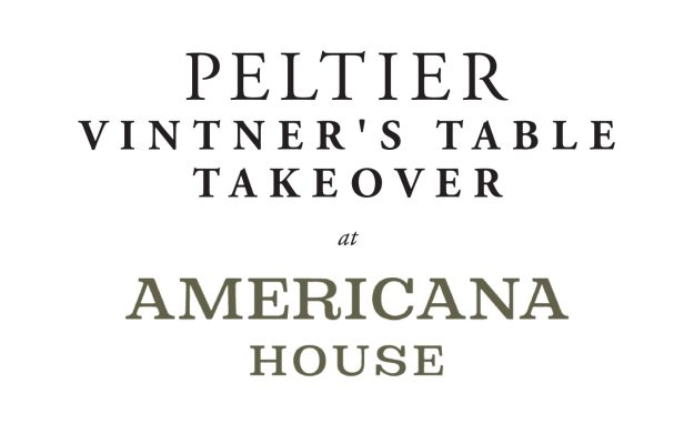 Peltier Vintner's Table Takeover at Americana House