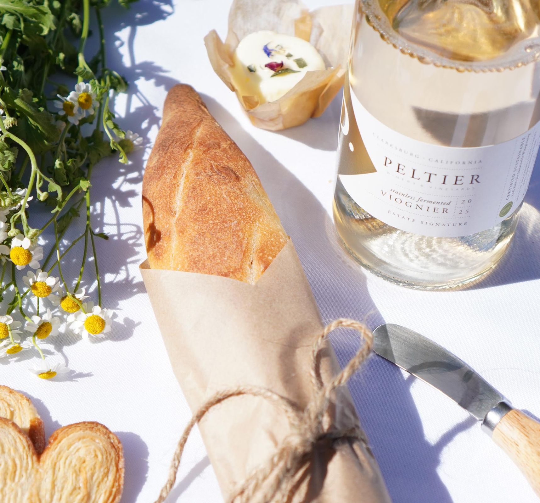 peltier picnic with viognier